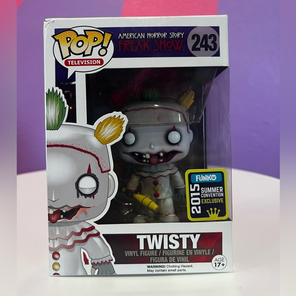 Twisty AHS 243 Summer Convention Exclusive Funko Pop